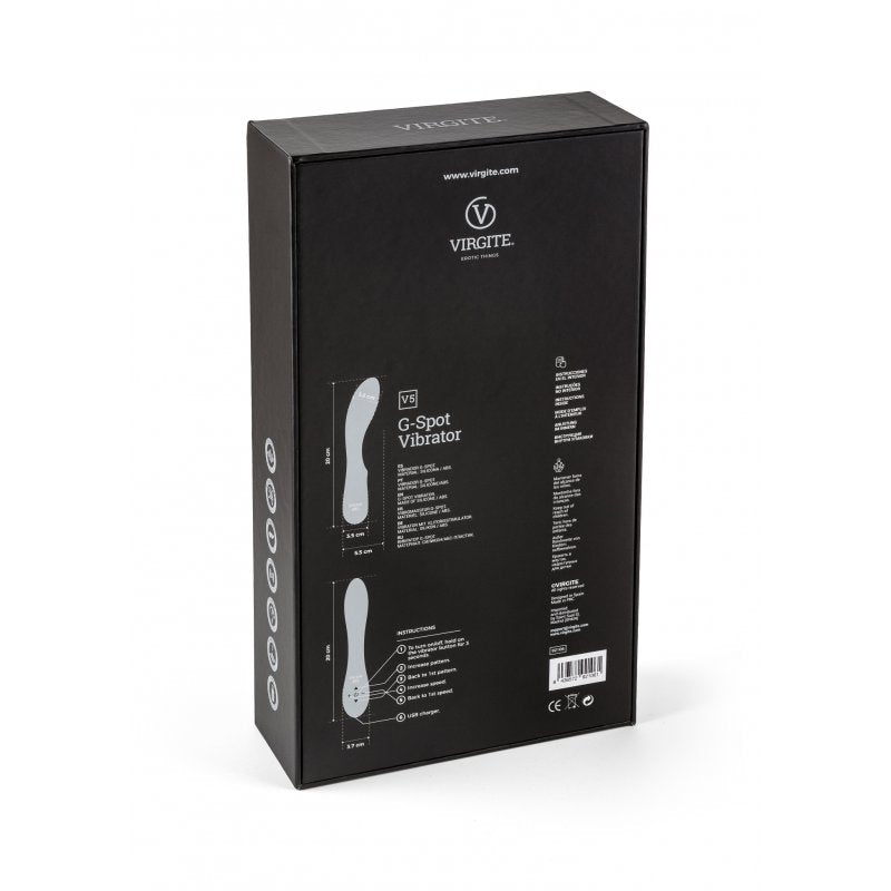 VIBRATORE RICARICABILE V5 VIOLA