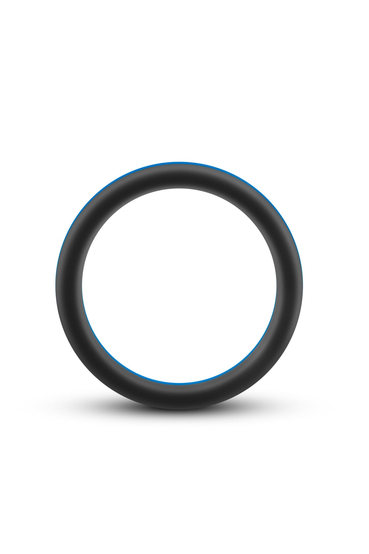ANELLO PER IL PENE GO PRO IN SILICONE PERFORMANCE NERO/BLU