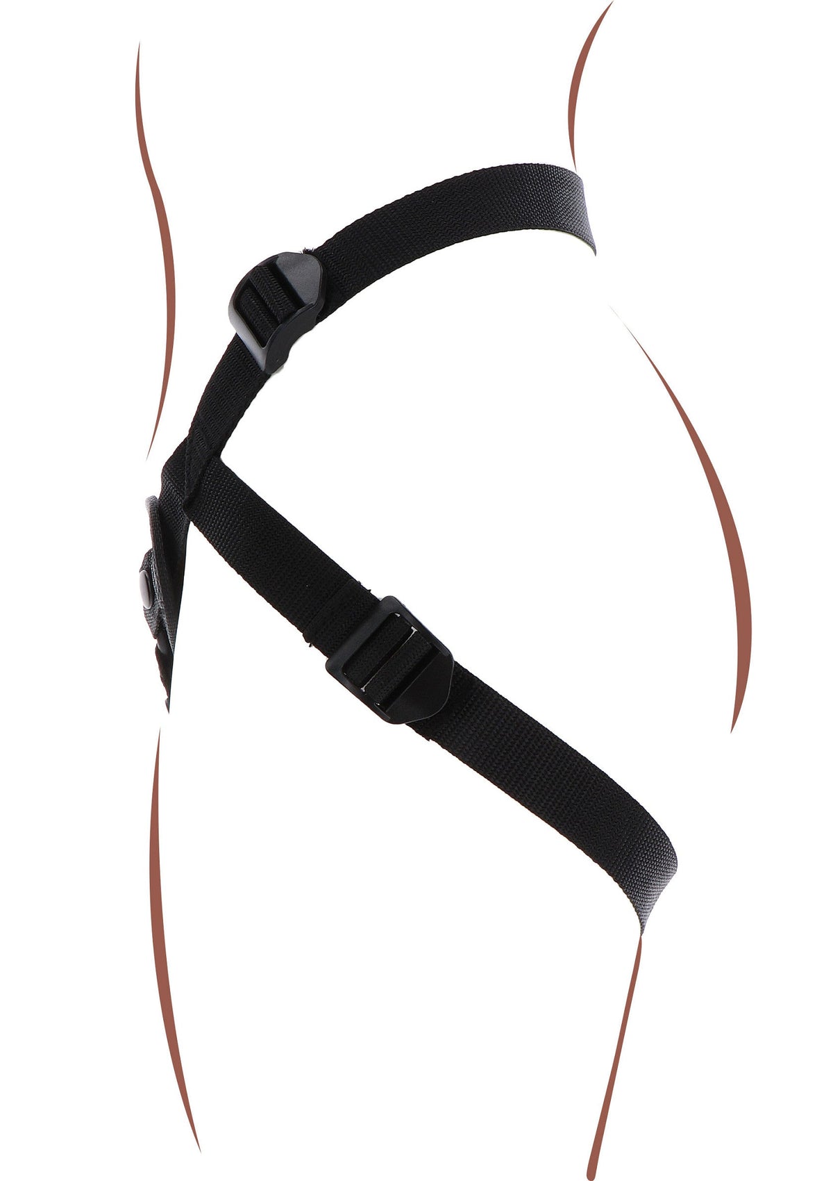 Imbracatura Strap-On nera