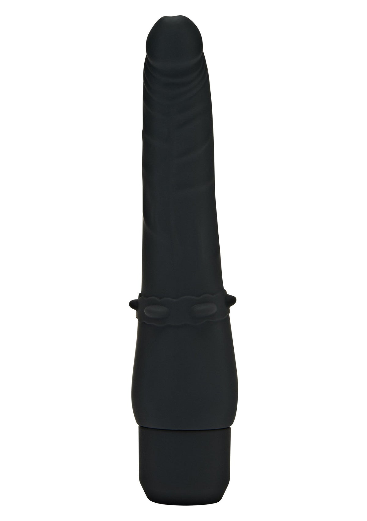 Vibratore classico liscio nero