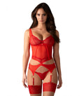 CORSETTO E PERIZOMA CUPIDE DESIR L/XL