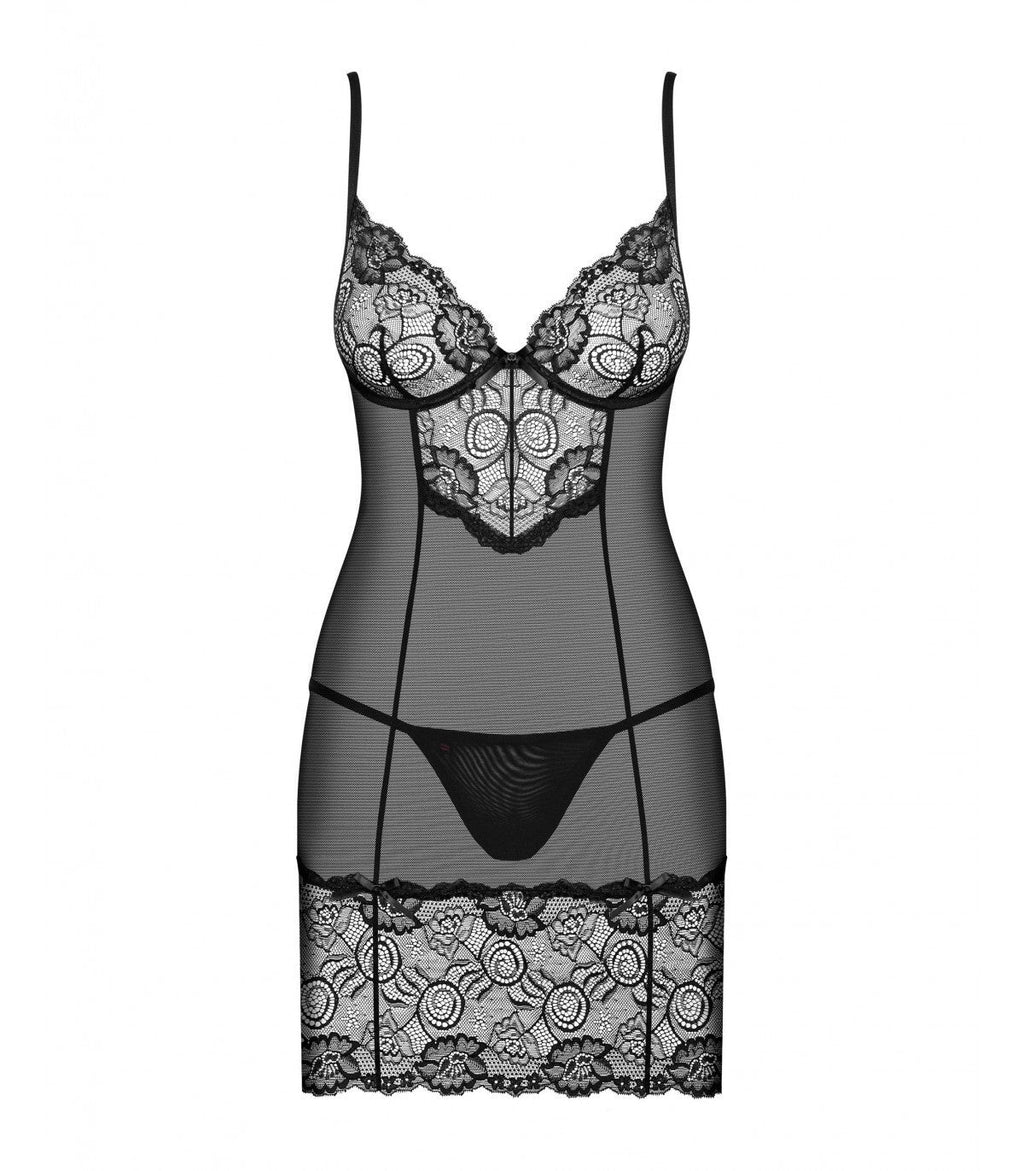 ALLURIA CHEMISE E PERIZOMA S/M